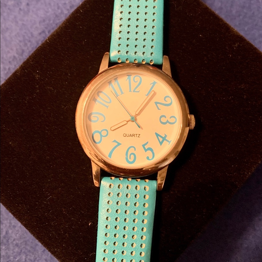 Turquoise & Silver Ladies watch
